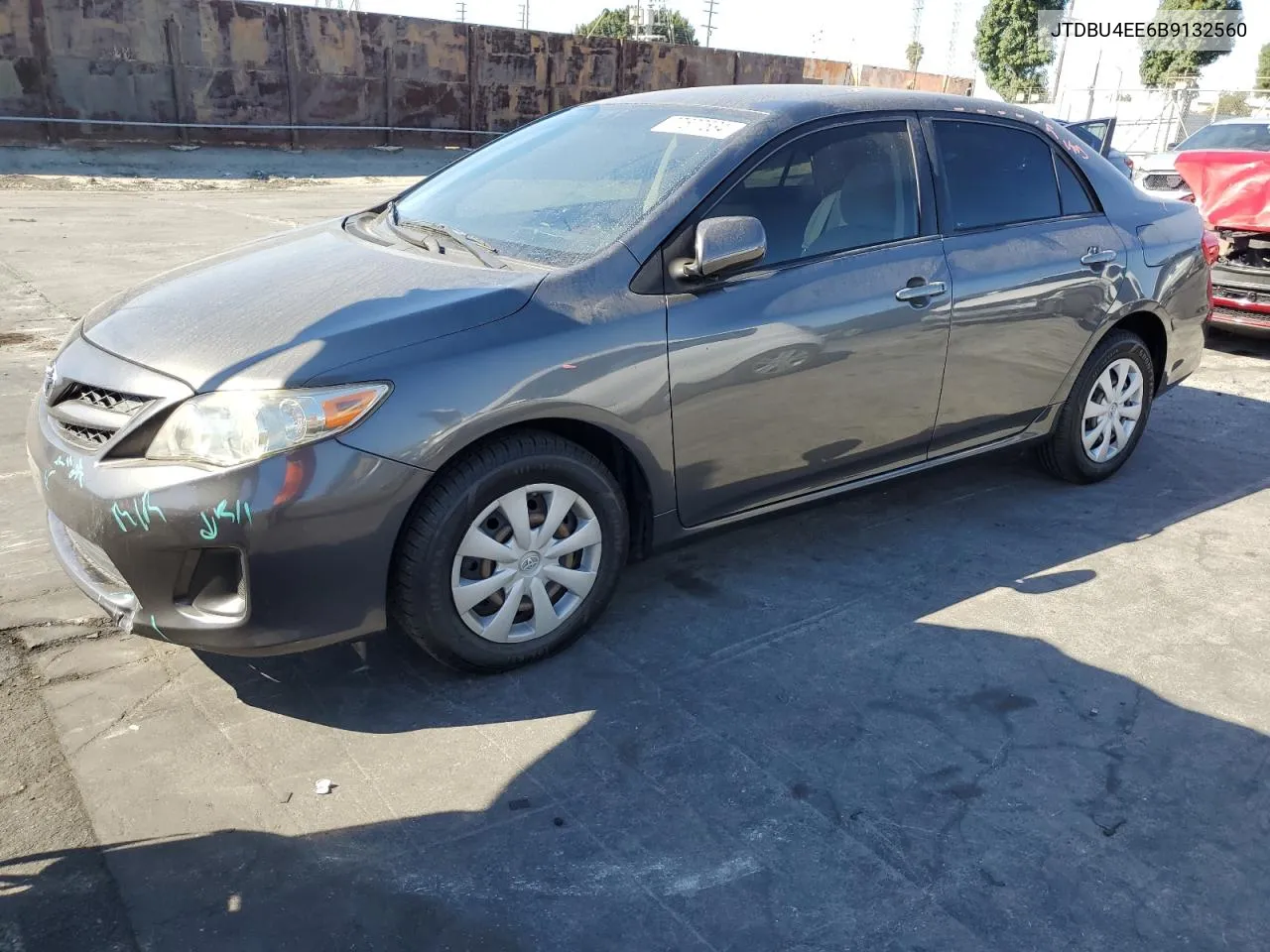 2011 Toyota Corolla Base VIN: JTDBU4EE6B9132560 Lot: 77577534