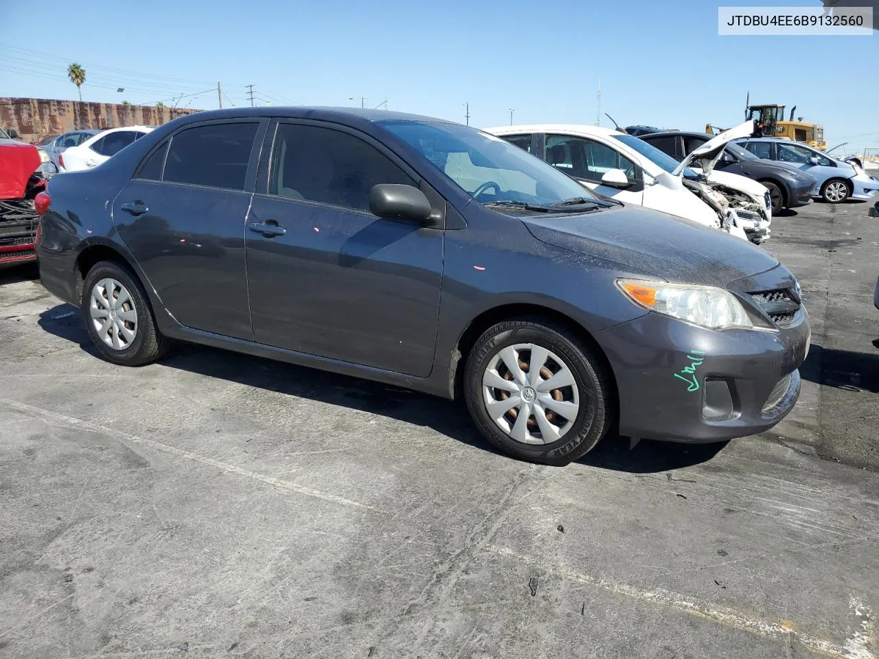 2011 Toyota Corolla Base VIN: JTDBU4EE6B9132560 Lot: 77577534