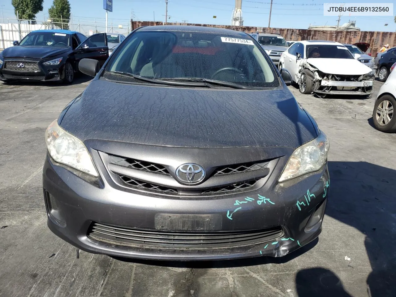 JTDBU4EE6B9132560 2011 Toyota Corolla Base