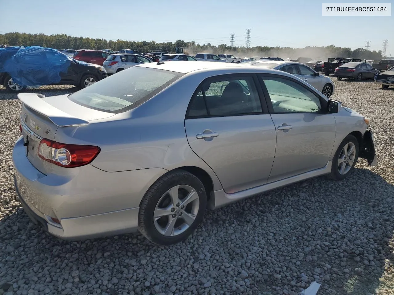 2011 Toyota Corolla Base VIN: 2T1BU4EE4BC551484 Lot: 77642854