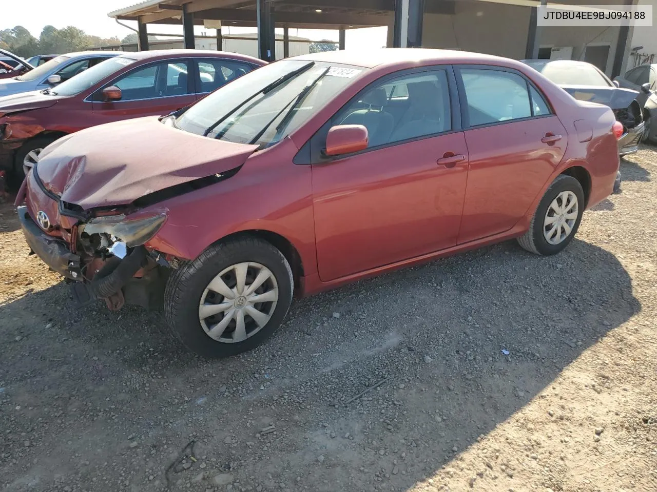 2011 Toyota Corolla Base VIN: JTDBU4EE9BJ094188 Lot: 77797824