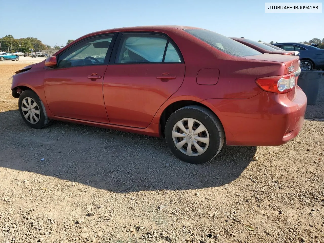 2011 Toyota Corolla Base VIN: JTDBU4EE9BJ094188 Lot: 77797824