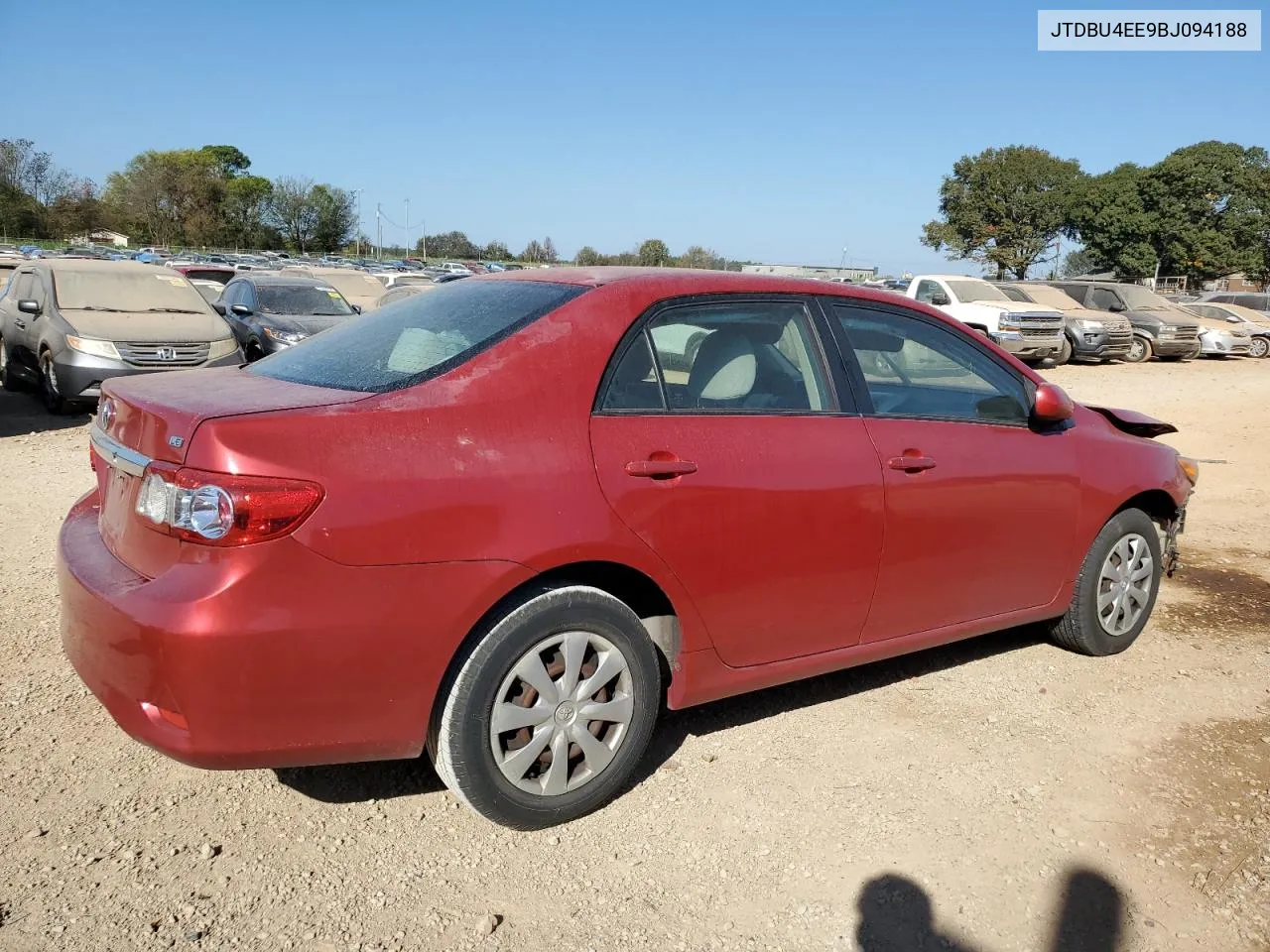 2011 Toyota Corolla Base VIN: JTDBU4EE9BJ094188 Lot: 77797824