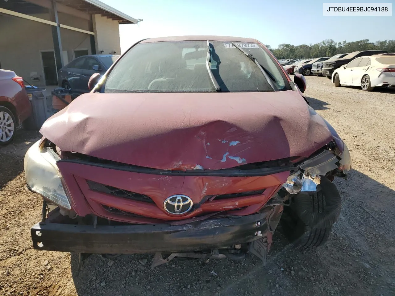 2011 Toyota Corolla Base VIN: JTDBU4EE9BJ094188 Lot: 77797824