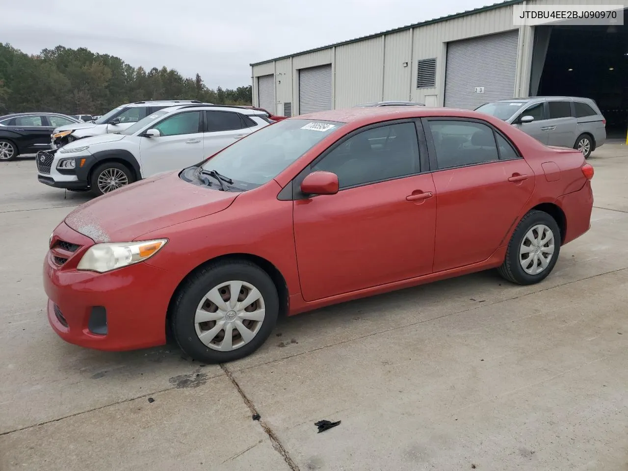 2011 Toyota Corolla Base VIN: JTDBU4EE2BJ090970 Lot: 77885954