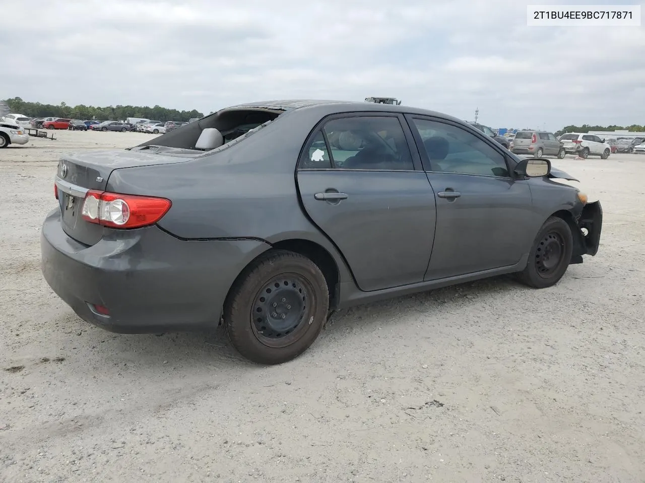 2011 Toyota Corolla Base VIN: 2T1BU4EE9BC717871 Lot: 77957974