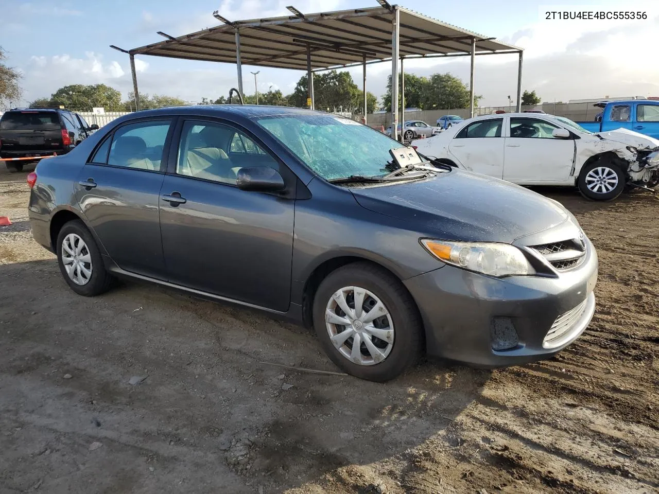 2011 Toyota Corolla Base VIN: 2T1BU4EE4BC555356 Lot: 78224684