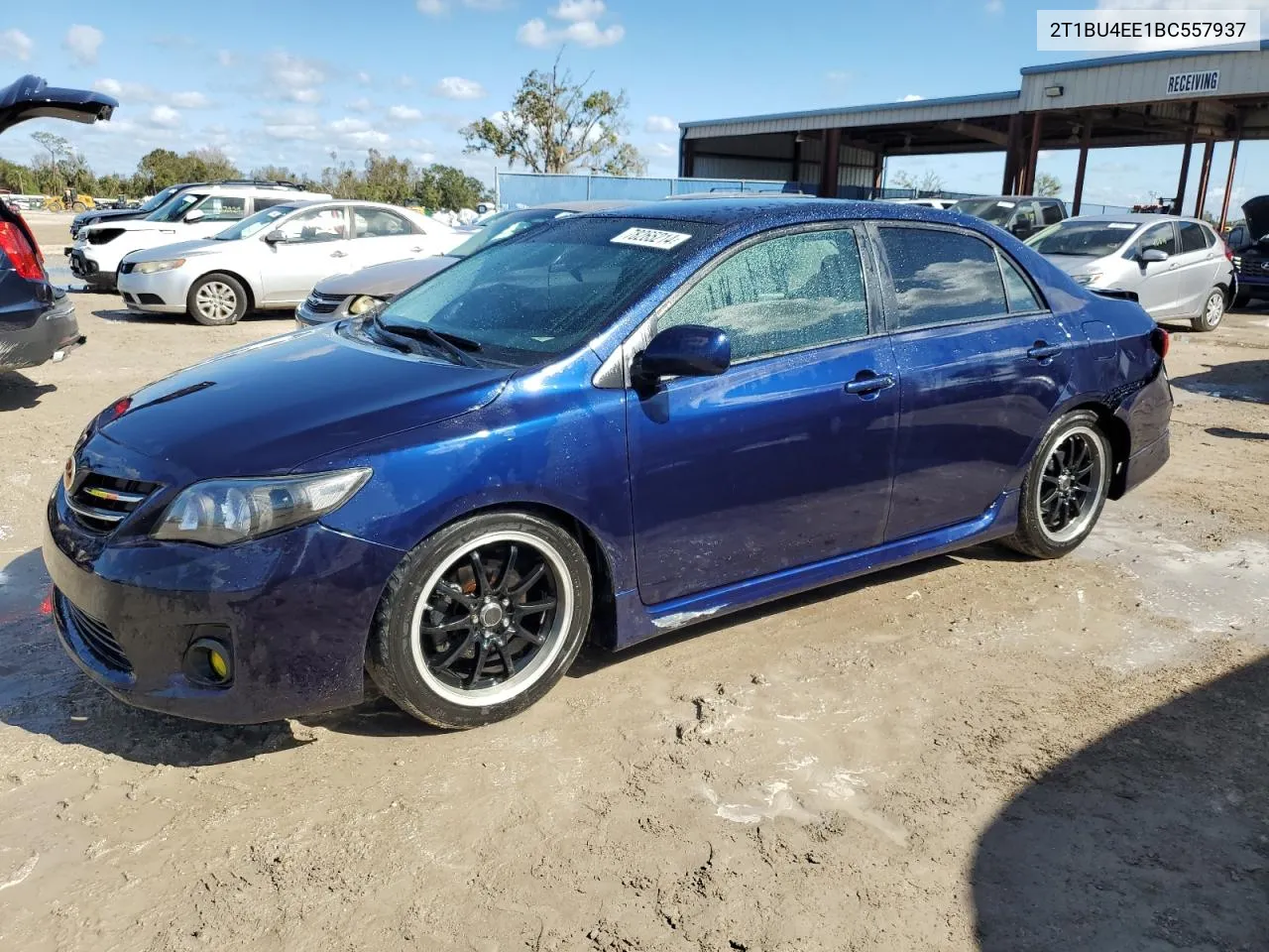 2011 Toyota Corolla Base VIN: 2T1BU4EE1BC557937 Lot: 78265214