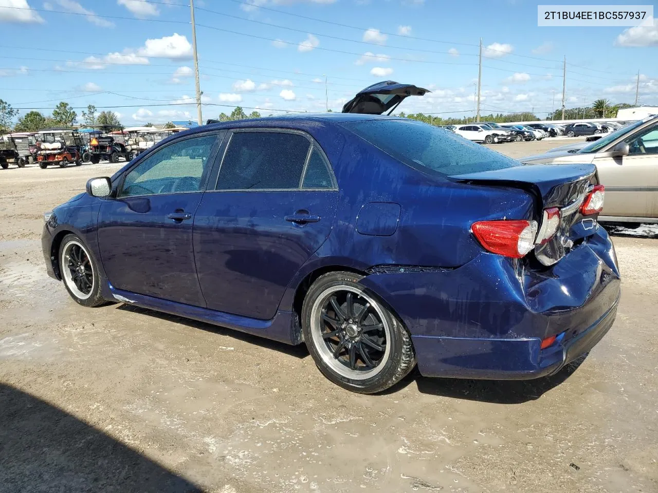 2011 Toyota Corolla Base VIN: 2T1BU4EE1BC557937 Lot: 78265214