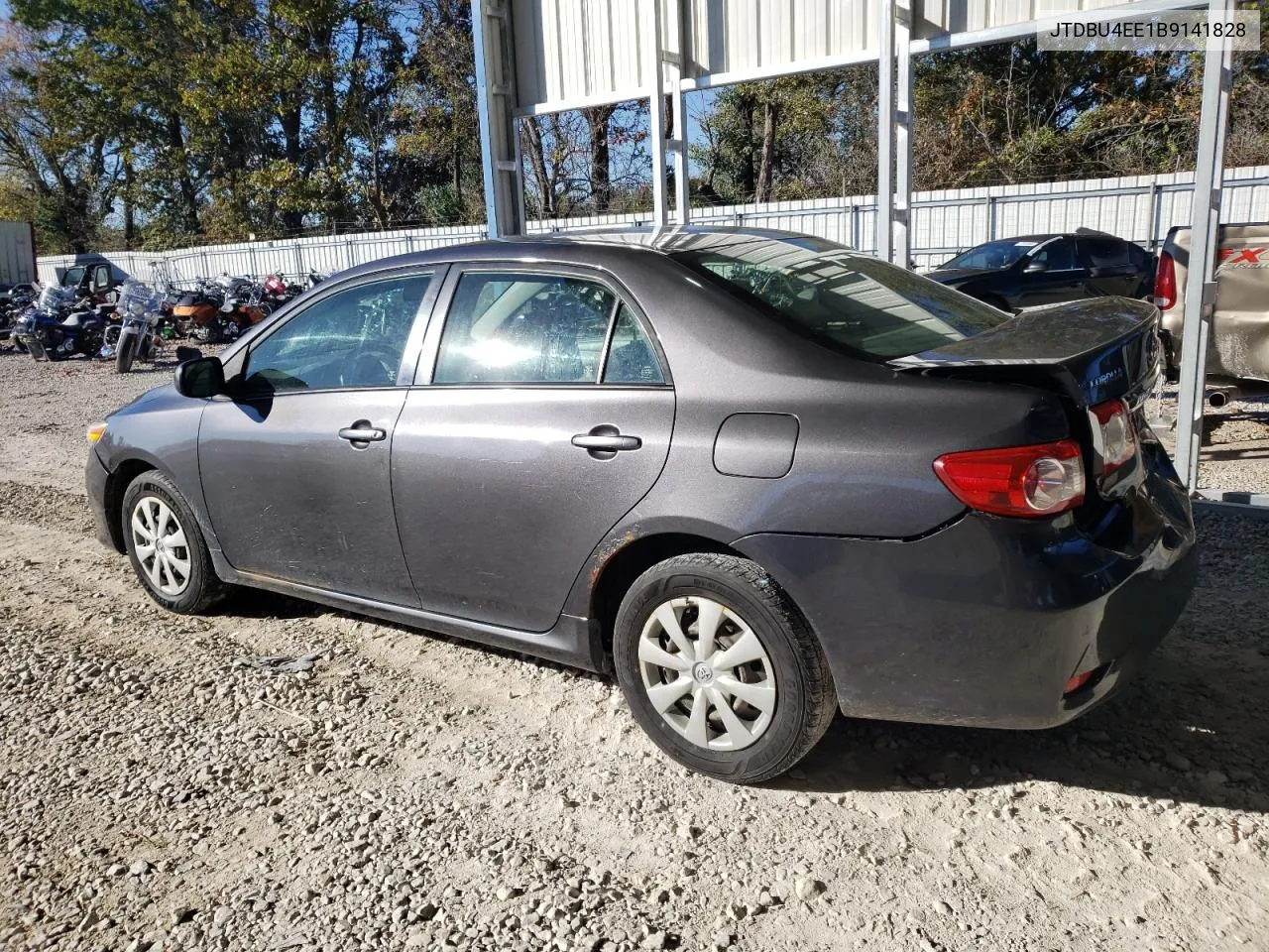 2011 Toyota Corolla Base VIN: JTDBU4EE1B9141828 Lot: 78388424