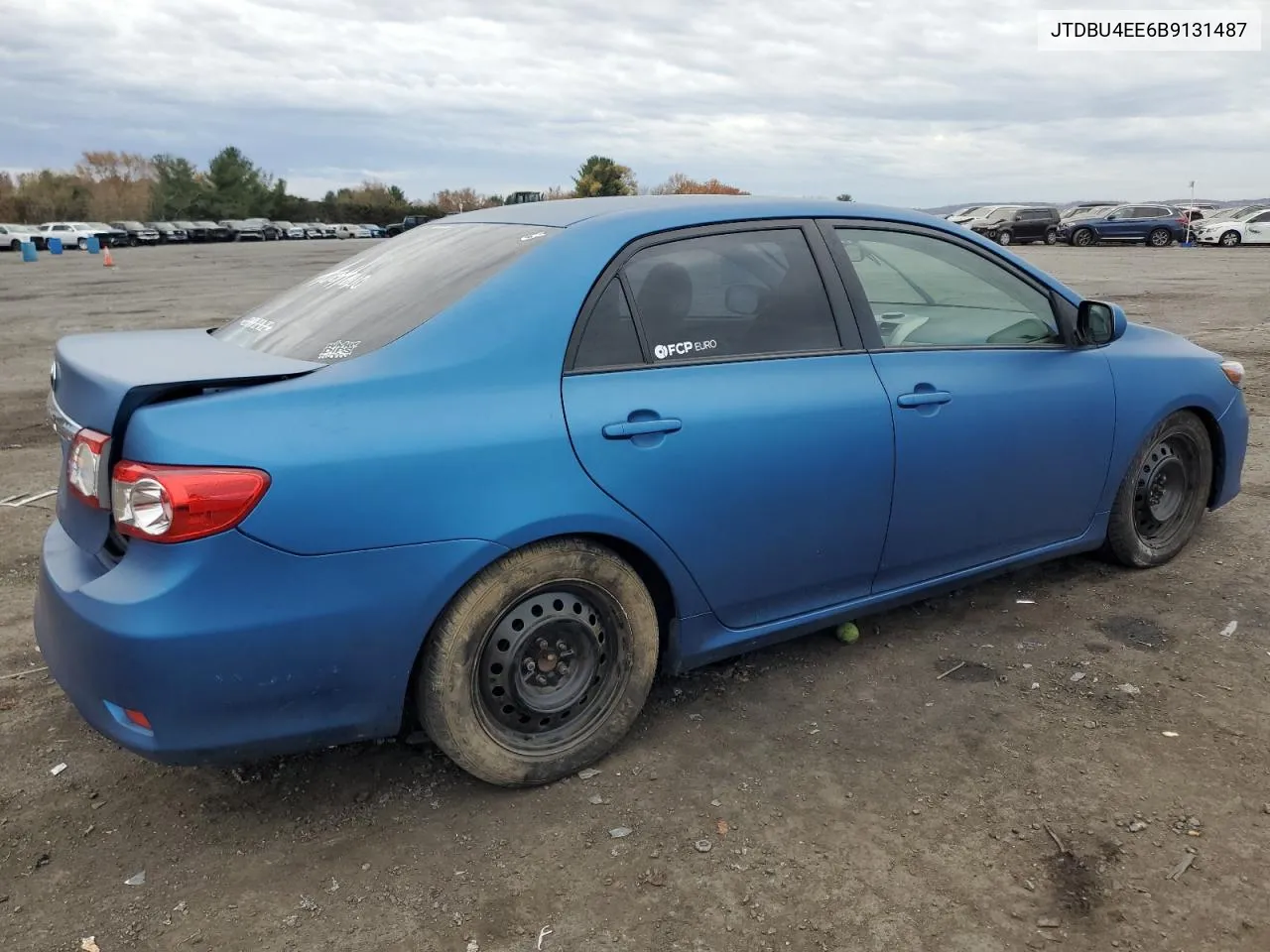 2011 Toyota Corolla Base VIN: JTDBU4EE6B9131487 Lot: 78413344