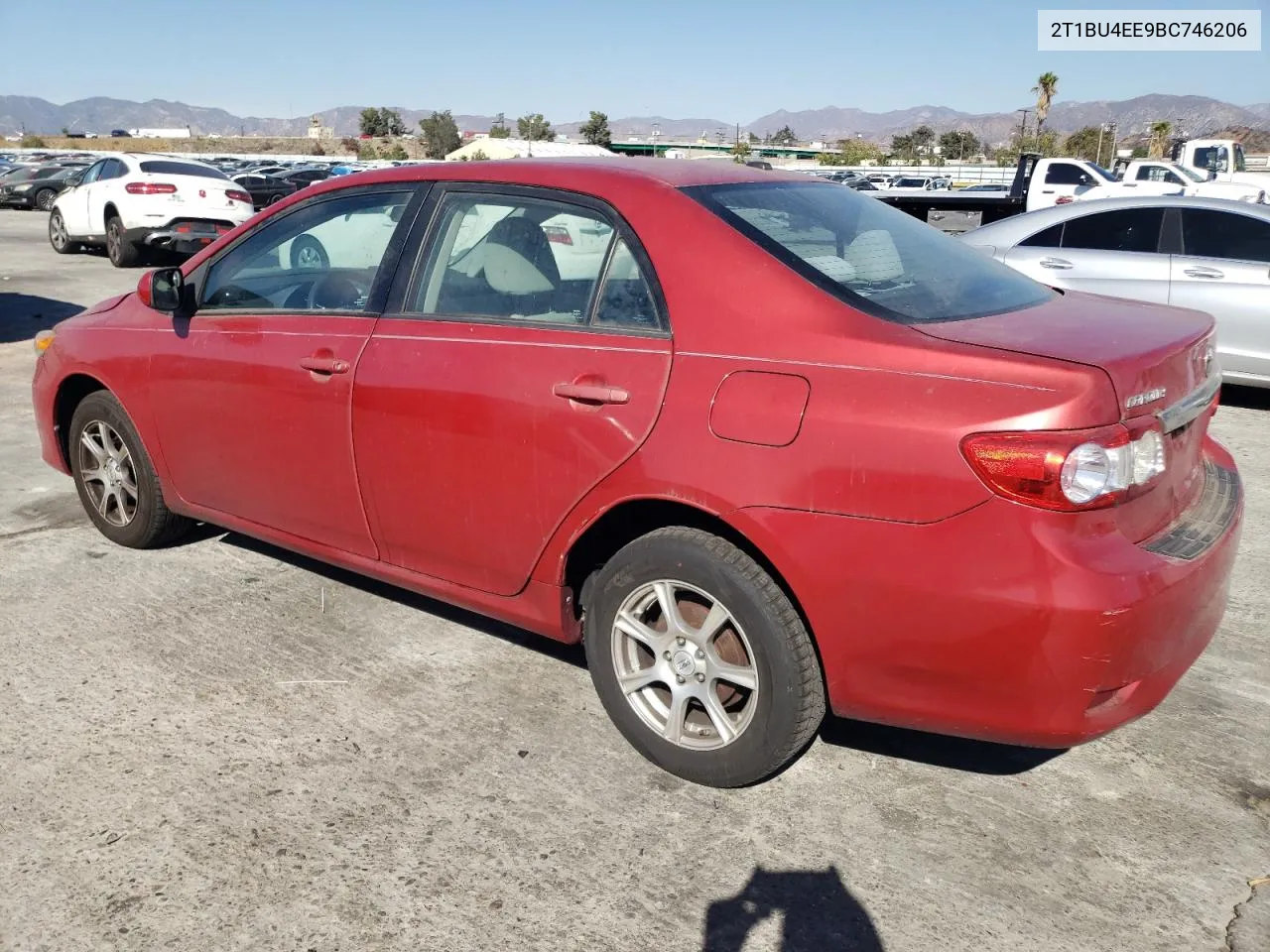 2011 Toyota Corolla Base VIN: 2T1BU4EE9BC746206 Lot: 78670844