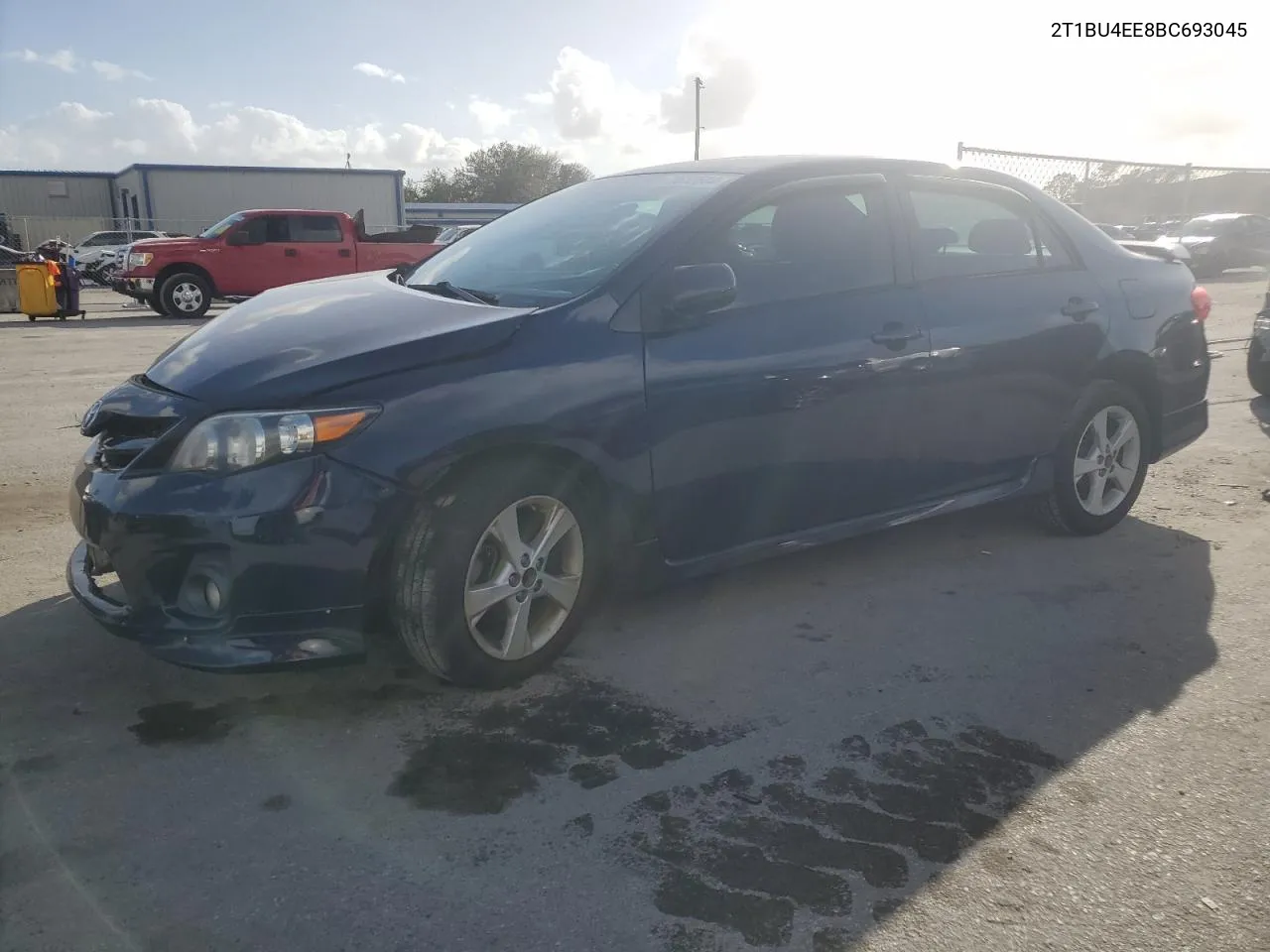 2011 Toyota Corolla Base VIN: 2T1BU4EE8BC693045 Lot: 78852644