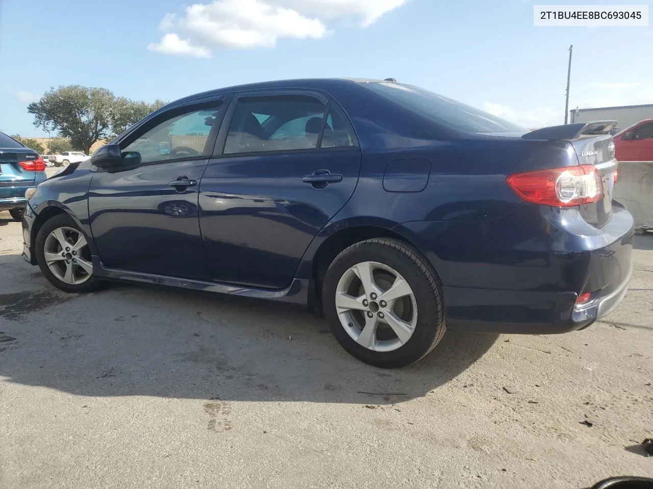 2011 Toyota Corolla Base VIN: 2T1BU4EE8BC693045 Lot: 78852644