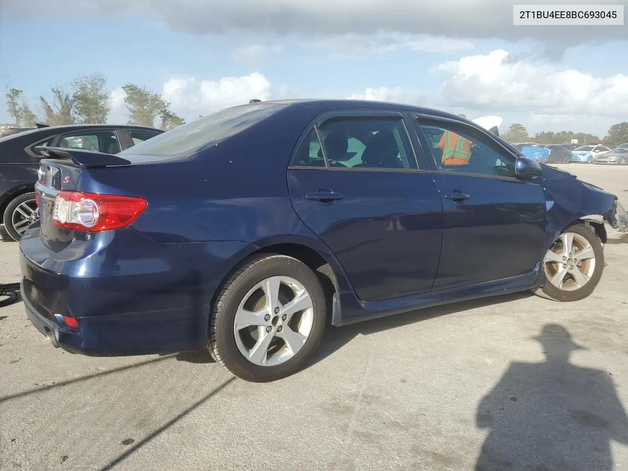 2011 Toyota Corolla Base VIN: 2T1BU4EE8BC693045 Lot: 78852644