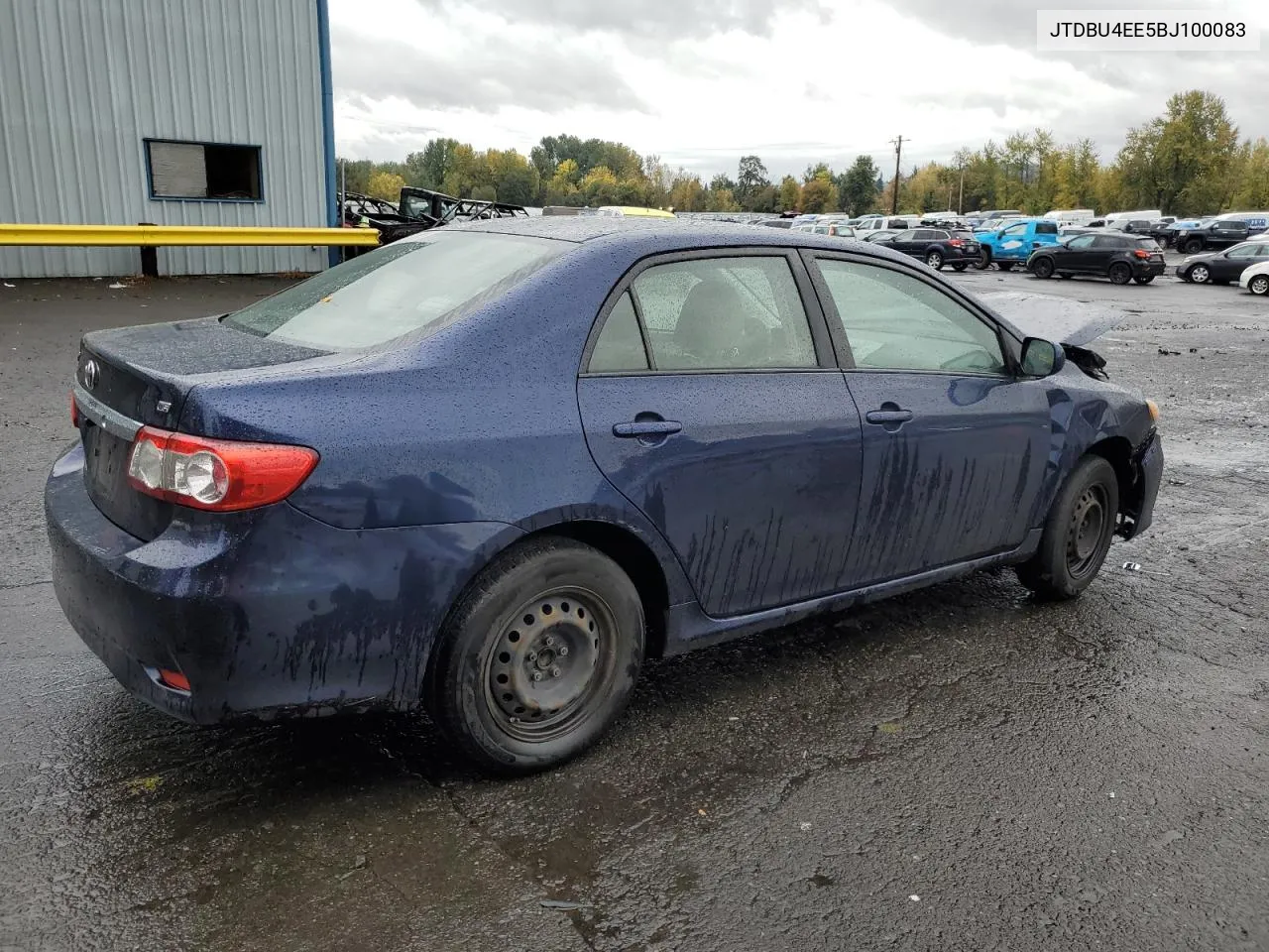 2011 Toyota Corolla Base VIN: JTDBU4EE5BJ100083 Lot: 78887884