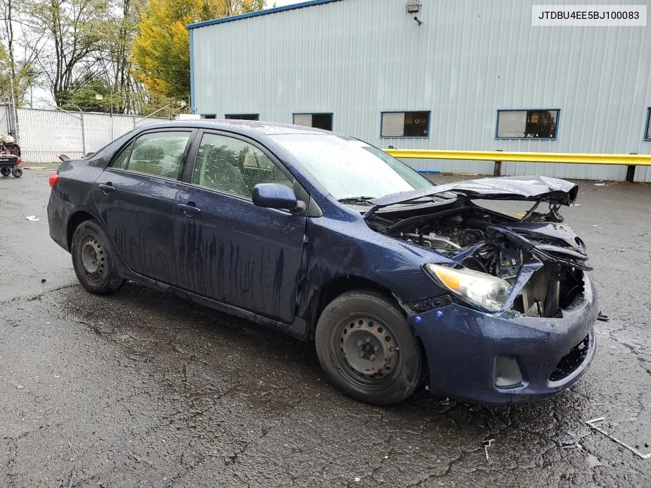 2011 Toyota Corolla Base VIN: JTDBU4EE5BJ100083 Lot: 78887884