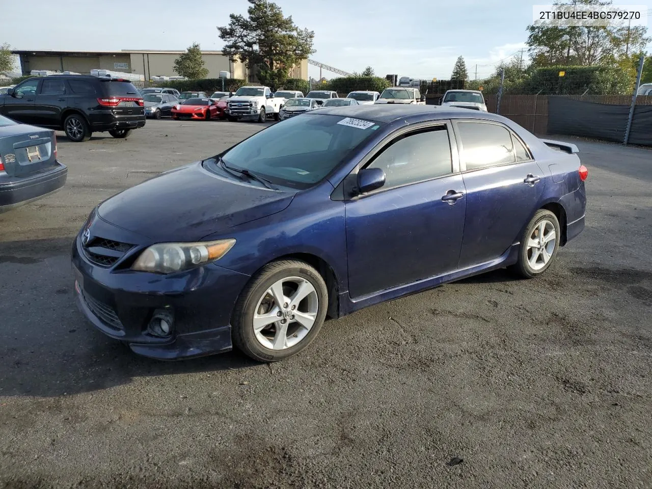 2011 Toyota Corolla Base VIN: 2T1BU4EE4BC579270 Lot: 78923234