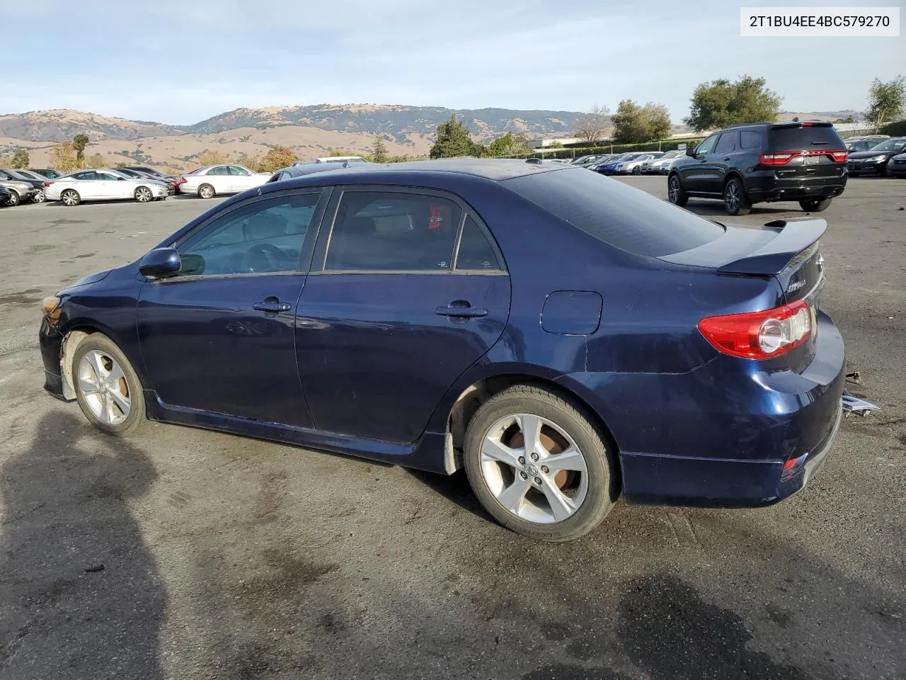 2011 Toyota Corolla Base VIN: 2T1BU4EE4BC579270 Lot: 78923234