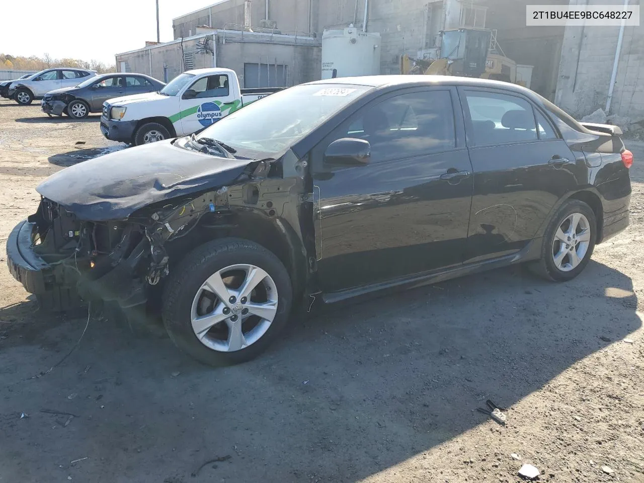 2011 Toyota Corolla Base VIN: 2T1BU4EE9BC648227 Lot: 79097684