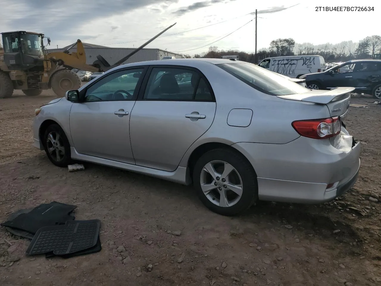 2011 Toyota Corolla Base VIN: 2T1BU4EE7BC726634 Lot: 79193924