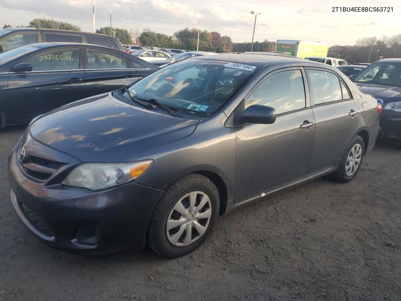 2011 Toyota Corolla Base VIN: 2T1BU4EE8BC563721 Lot: 79507184