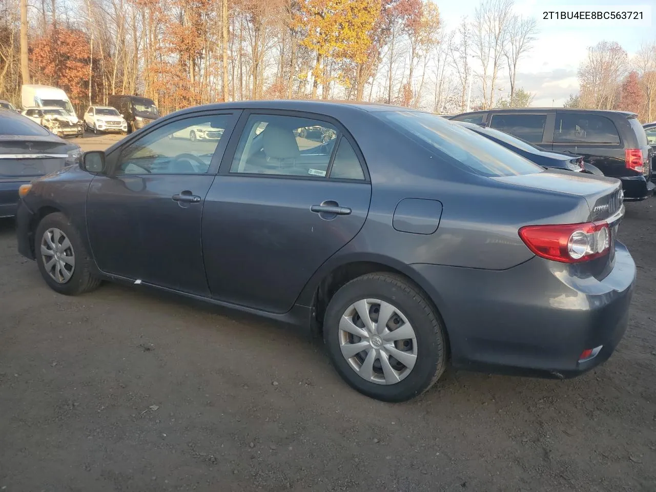 2011 Toyota Corolla Base VIN: 2T1BU4EE8BC563721 Lot: 79507184