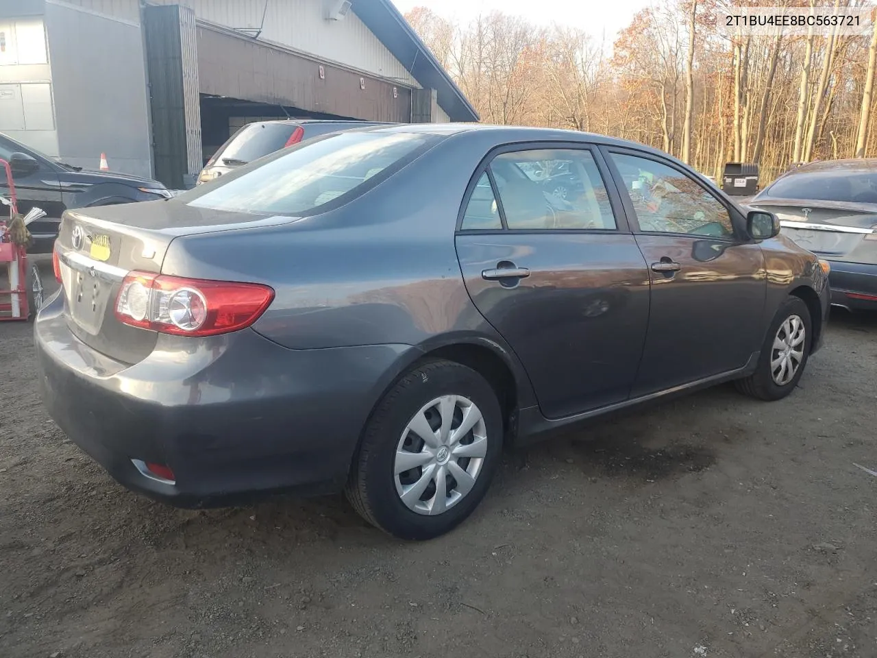 2011 Toyota Corolla Base VIN: 2T1BU4EE8BC563721 Lot: 79507184