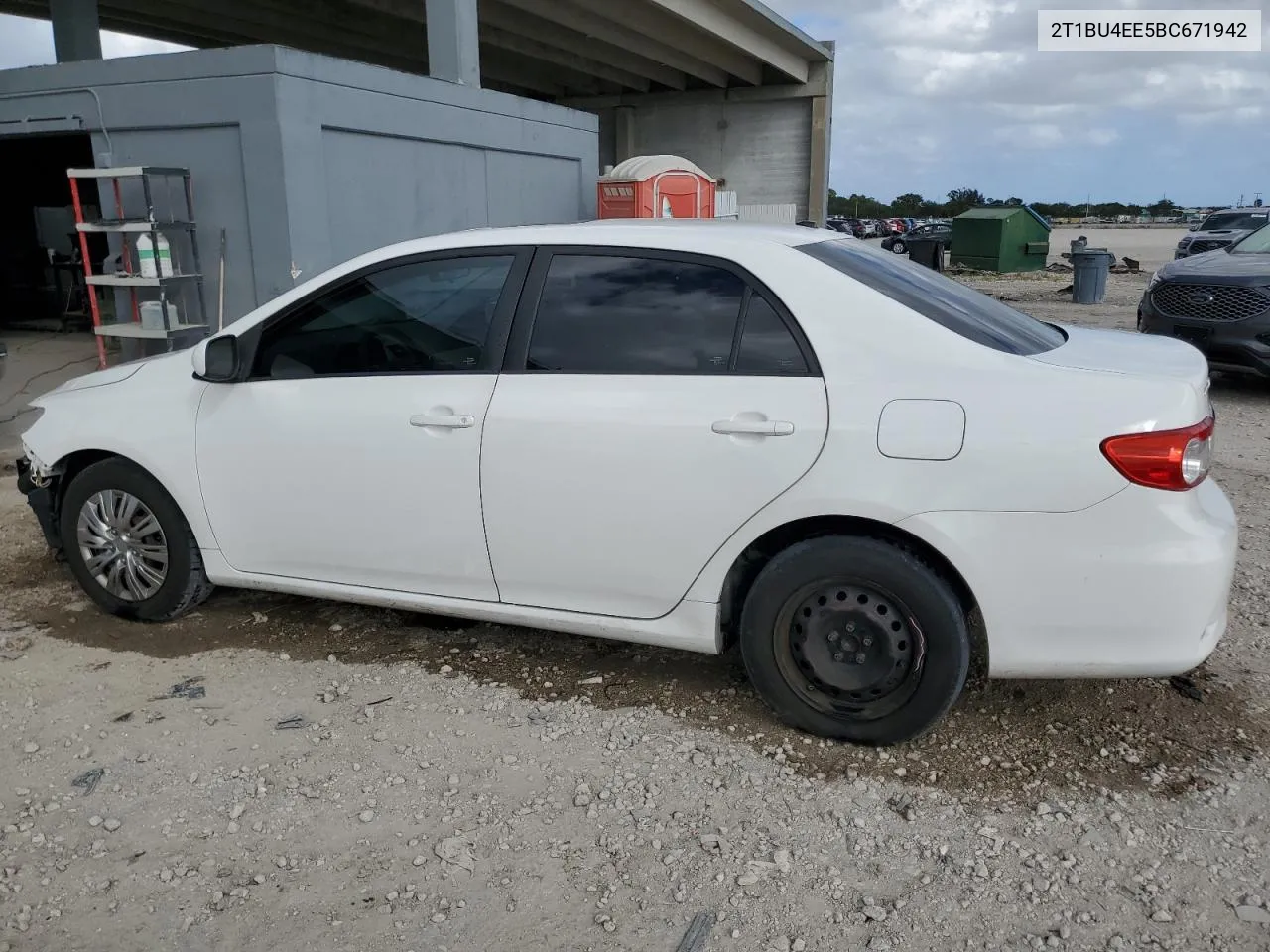 2T1BU4EE5BC671942 2011 Toyota Corolla Base