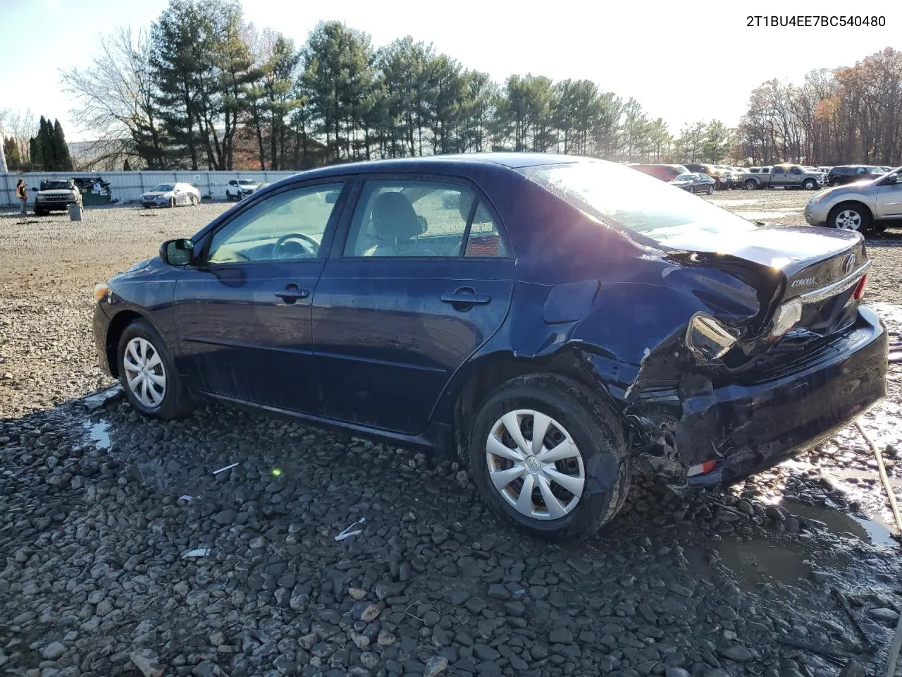 2011 Toyota Corolla Base VIN: 2T1BU4EE7BC540480 Lot: 79637264