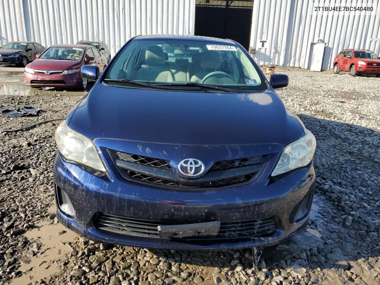 2011 Toyota Corolla Base VIN: 2T1BU4EE7BC540480 Lot: 79637264