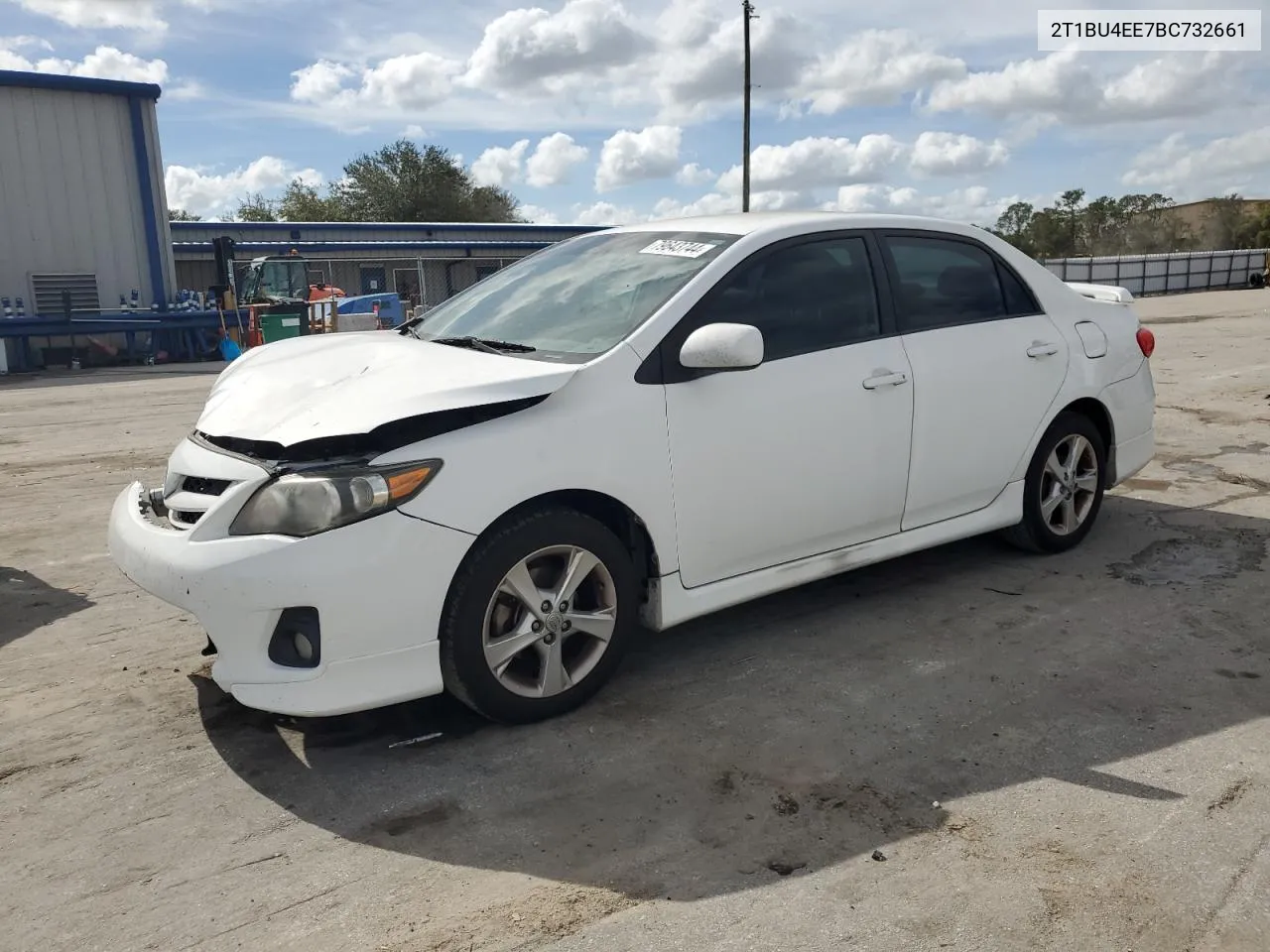 2011 Toyota Corolla Base VIN: 2T1BU4EE7BC732661 Lot: 79643744