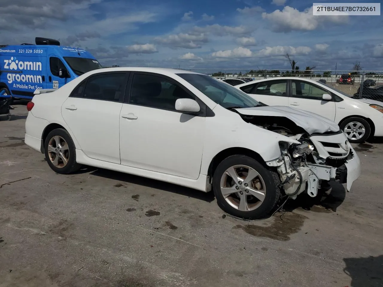 2011 Toyota Corolla Base VIN: 2T1BU4EE7BC732661 Lot: 79643744