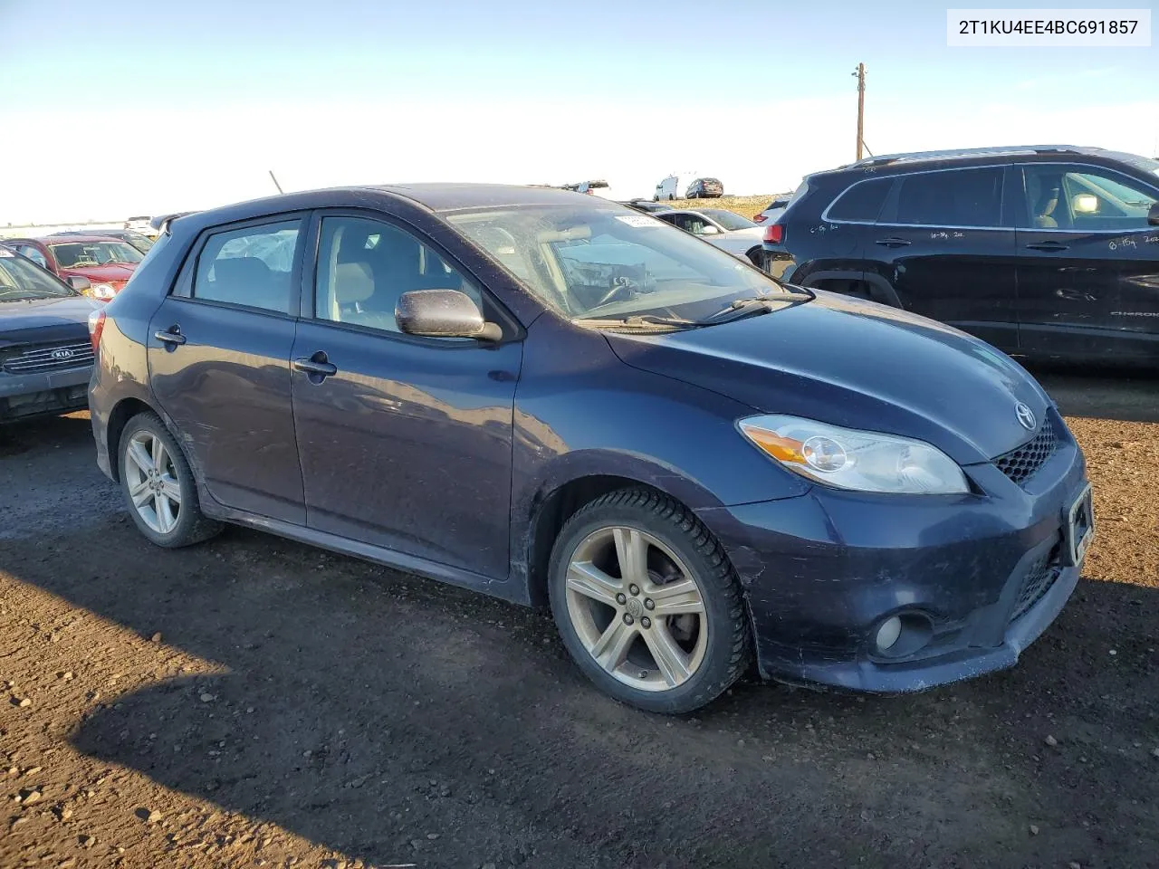 2011 Toyota Corolla Matrix VIN: 2T1KU4EE4BC691857 Lot: 79860384