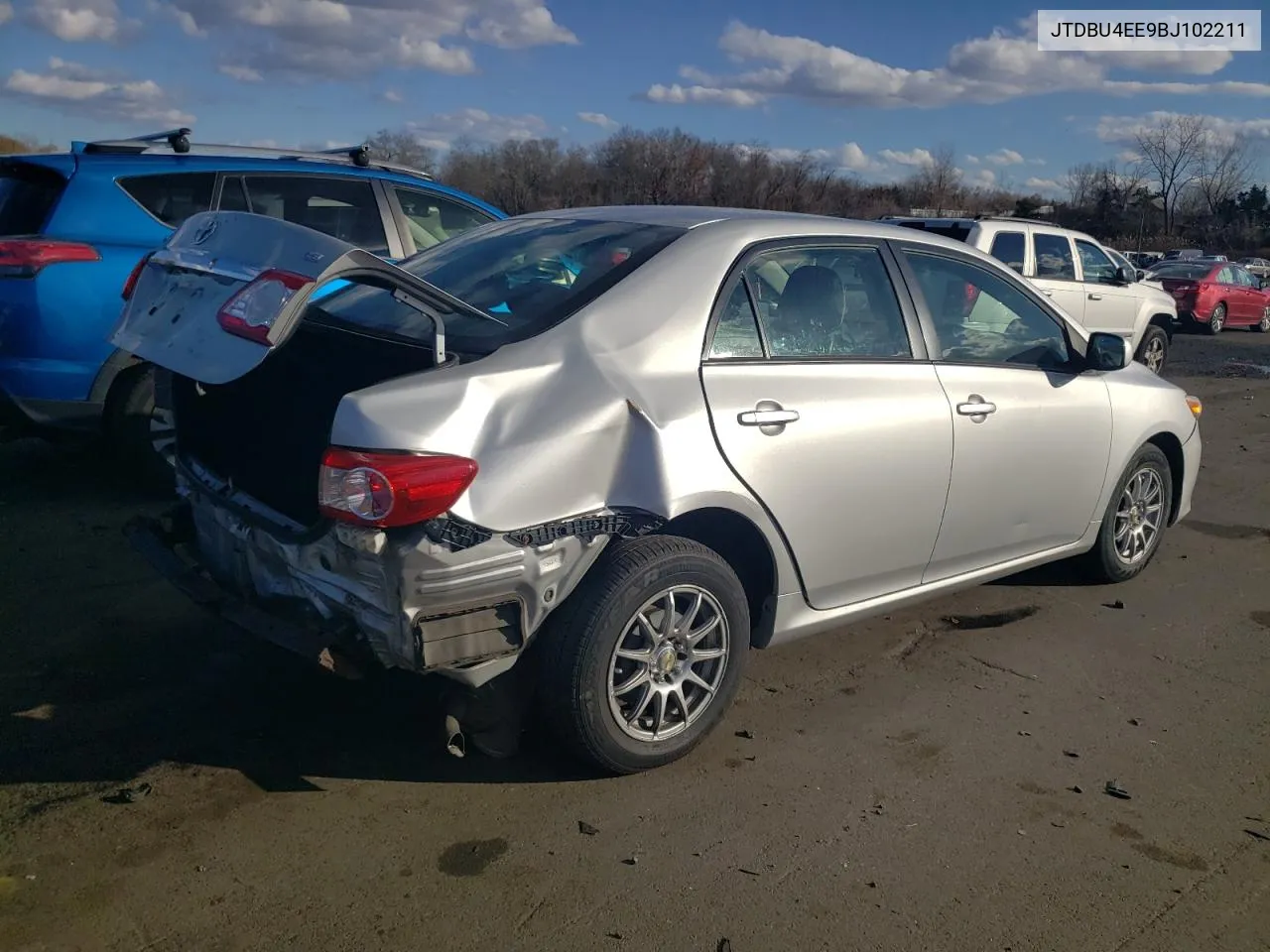 2011 Toyota Corolla Base VIN: JTDBU4EE9BJ102211 Lot: 79869224