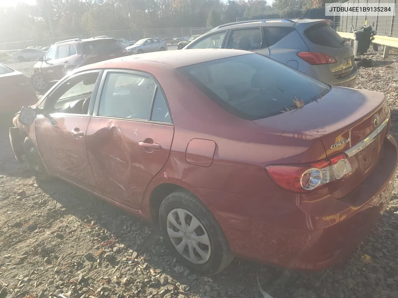 2011 Toyota Corolla Base VIN: JTDBU4EE1B9135284 Lot: 79947314