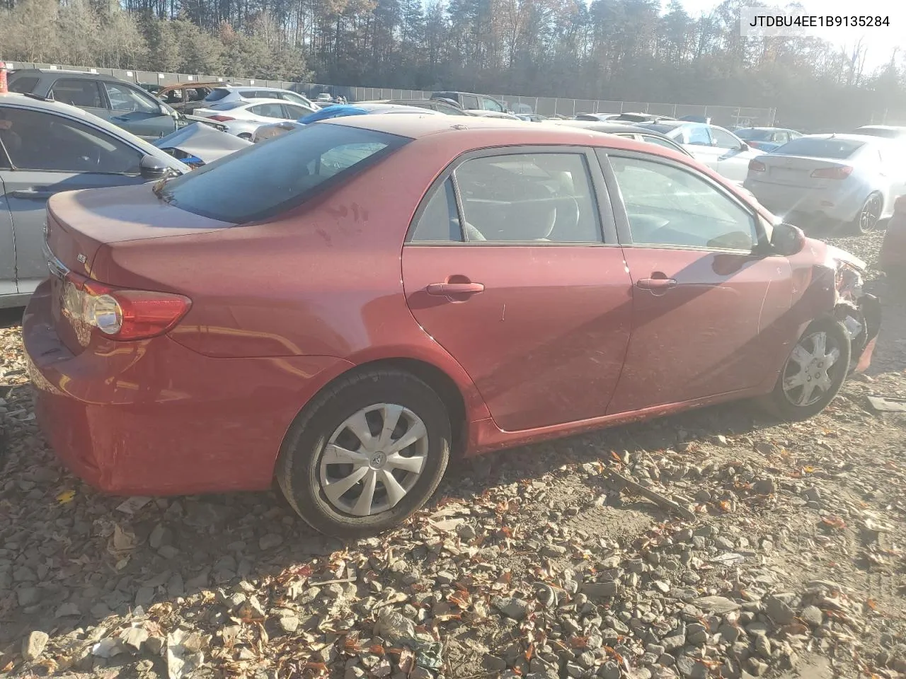 2011 Toyota Corolla Base VIN: JTDBU4EE1B9135284 Lot: 79947314