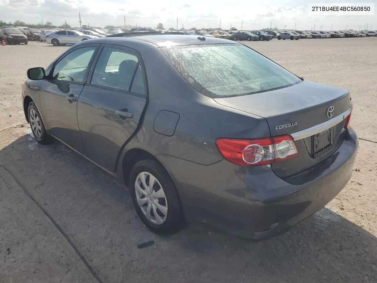 2011 Toyota Corolla Base VIN: 2T1BU4EE4BC560850 Lot: 79947504