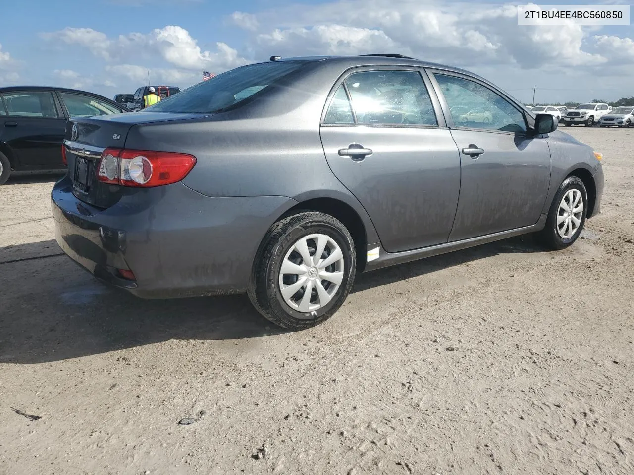 2011 Toyota Corolla Base VIN: 2T1BU4EE4BC560850 Lot: 79947504