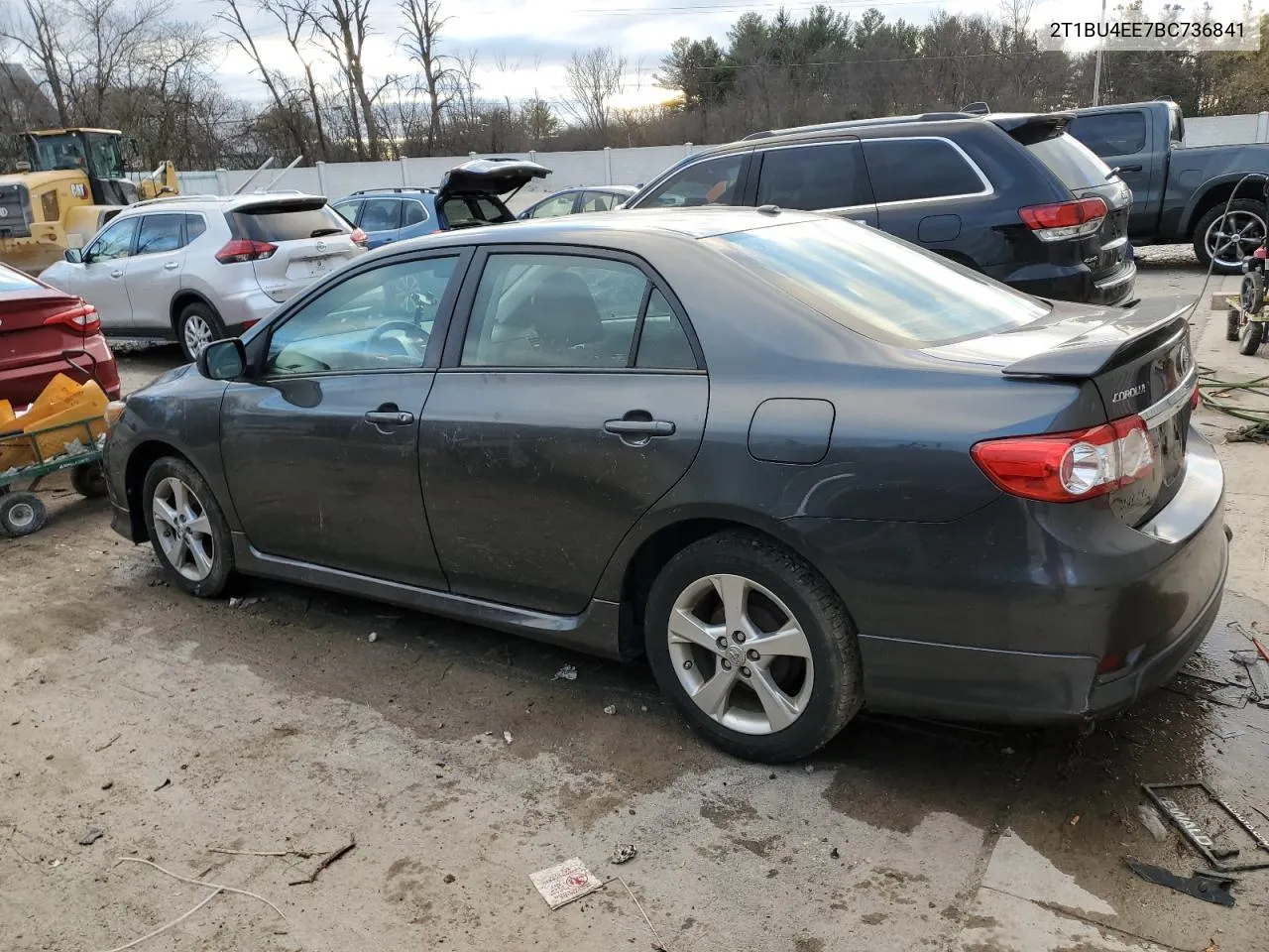 2011 Toyota Corolla Base VIN: 2T1BU4EE7BC736841 Lot: 80027374