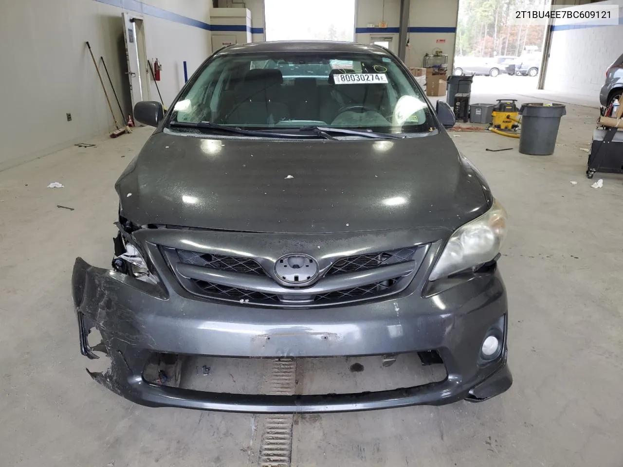 2011 Toyota Corolla Base VIN: 2T1BU4EE7BC609121 Lot: 80030274