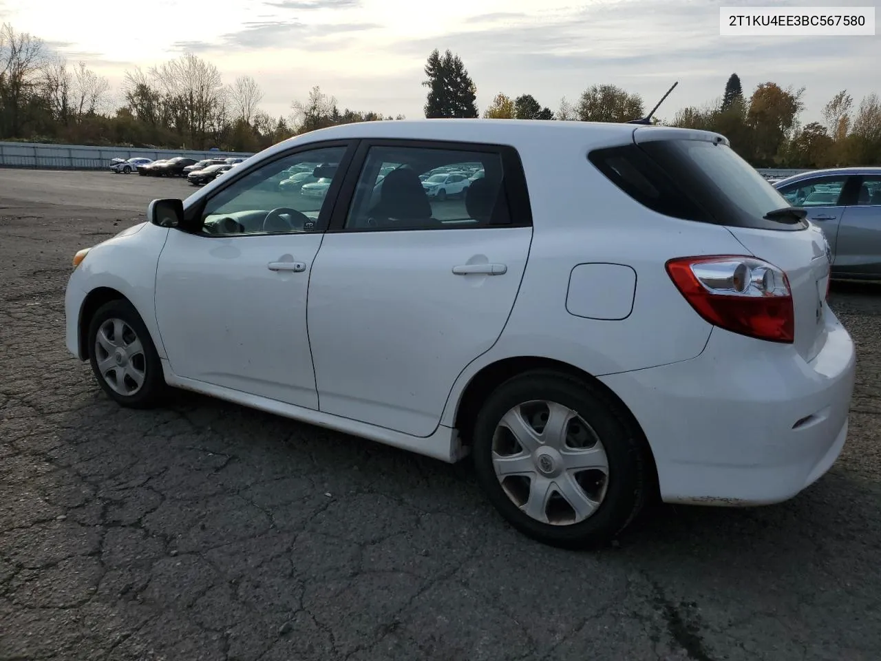 2011 Toyota Corolla Matrix VIN: 2T1KU4EE3BC567580 Lot: 80159134