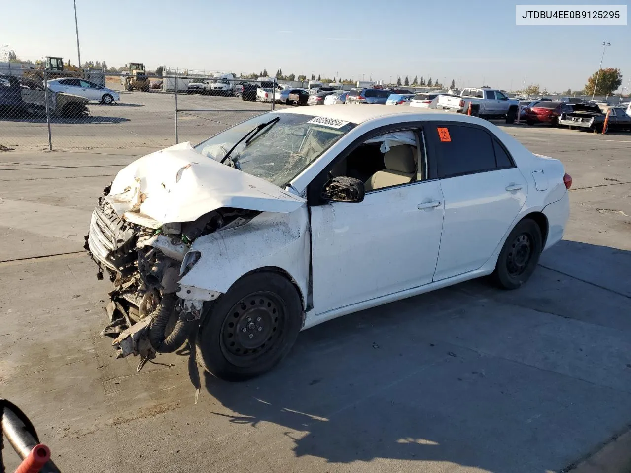 2011 Toyota Corolla Base VIN: JTDBU4EE0B9125295 Lot: 80258824