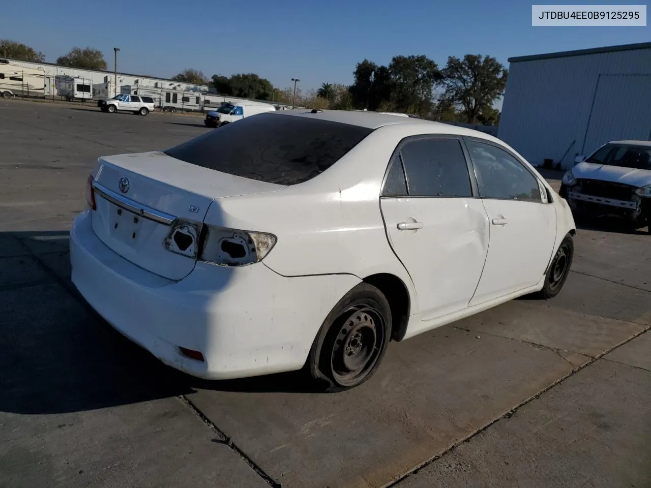 2011 Toyota Corolla Base VIN: JTDBU4EE0B9125295 Lot: 80258824