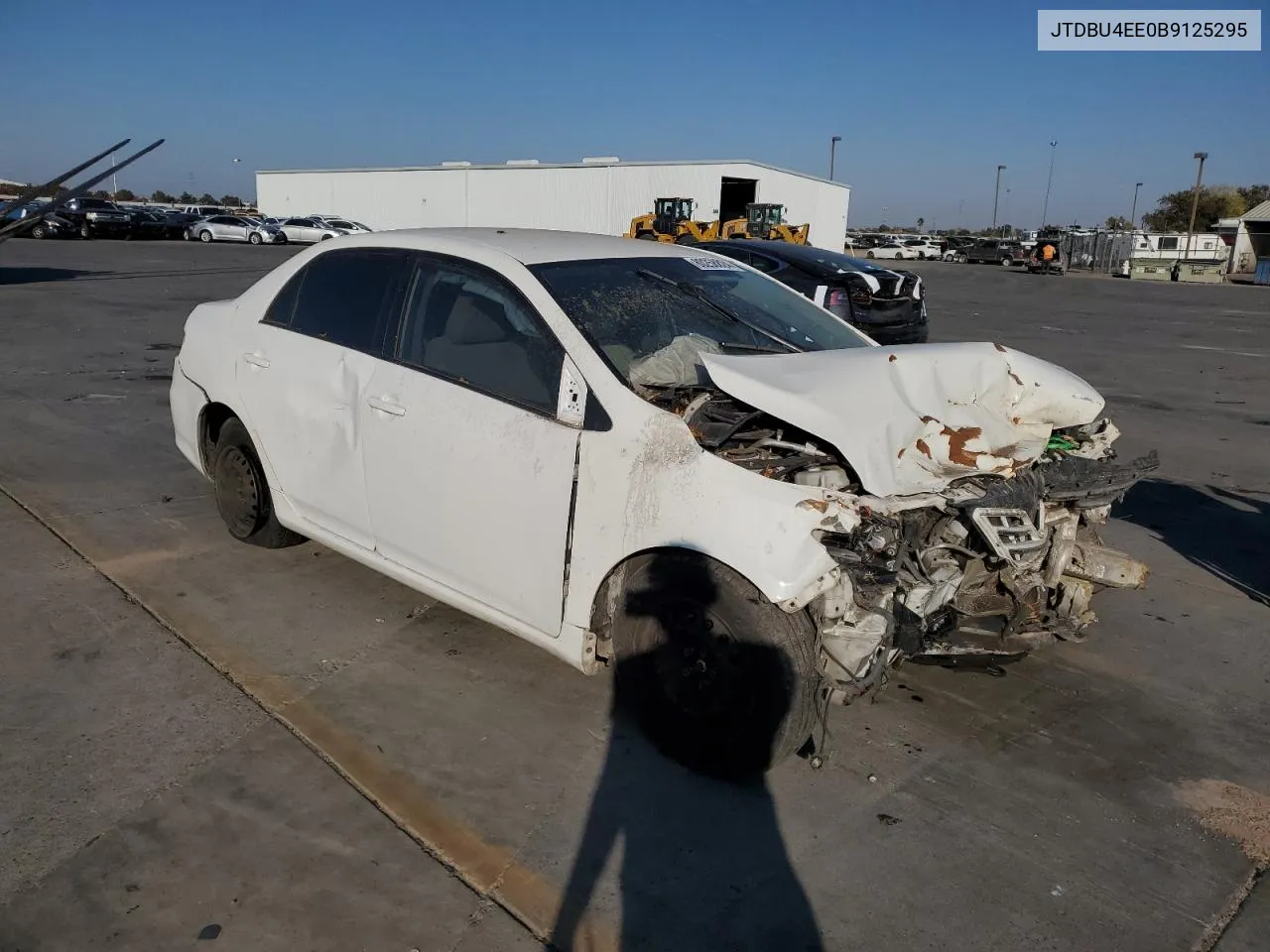 2011 Toyota Corolla Base VIN: JTDBU4EE0B9125295 Lot: 80258824