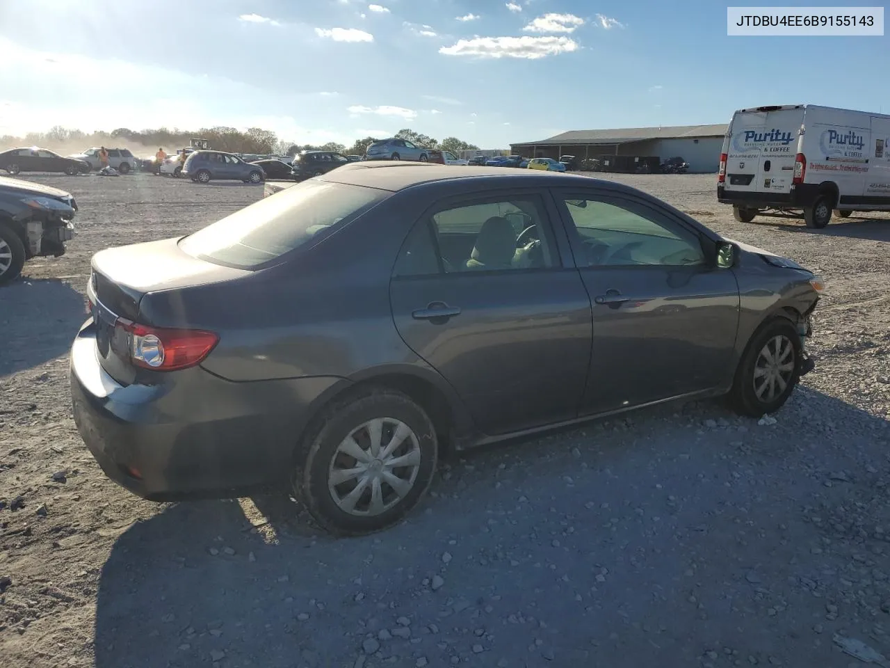 JTDBU4EE6B9155143 2011 Toyota Corolla Base