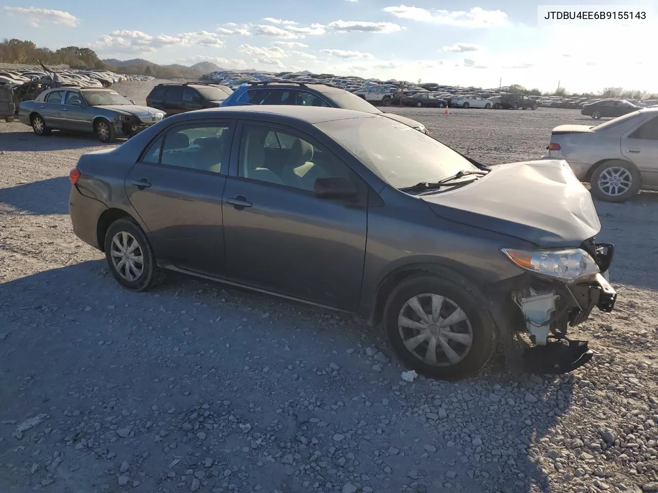 JTDBU4EE6B9155143 2011 Toyota Corolla Base