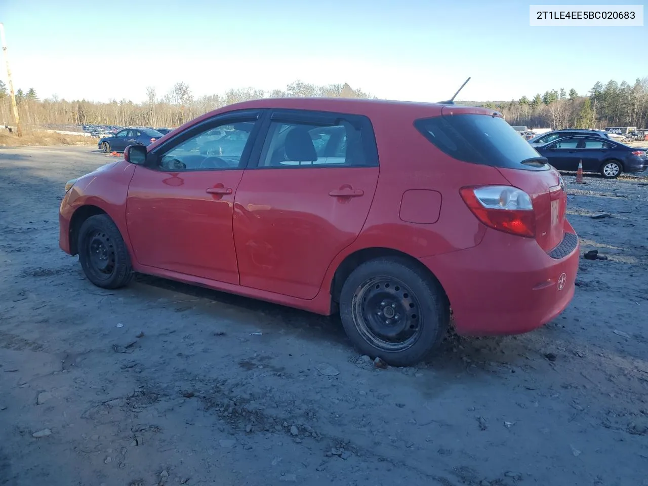 2011 Toyota Corolla Matrix S VIN: 2T1LE4EE5BC020683 Lot: 80369574