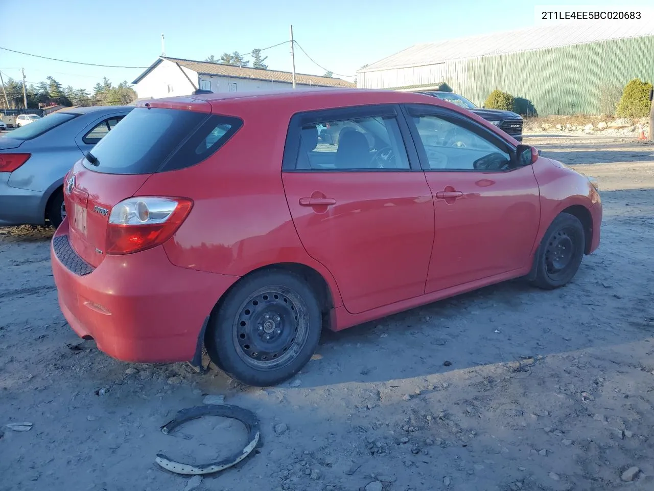 2011 Toyota Corolla Matrix S VIN: 2T1LE4EE5BC020683 Lot: 80369574