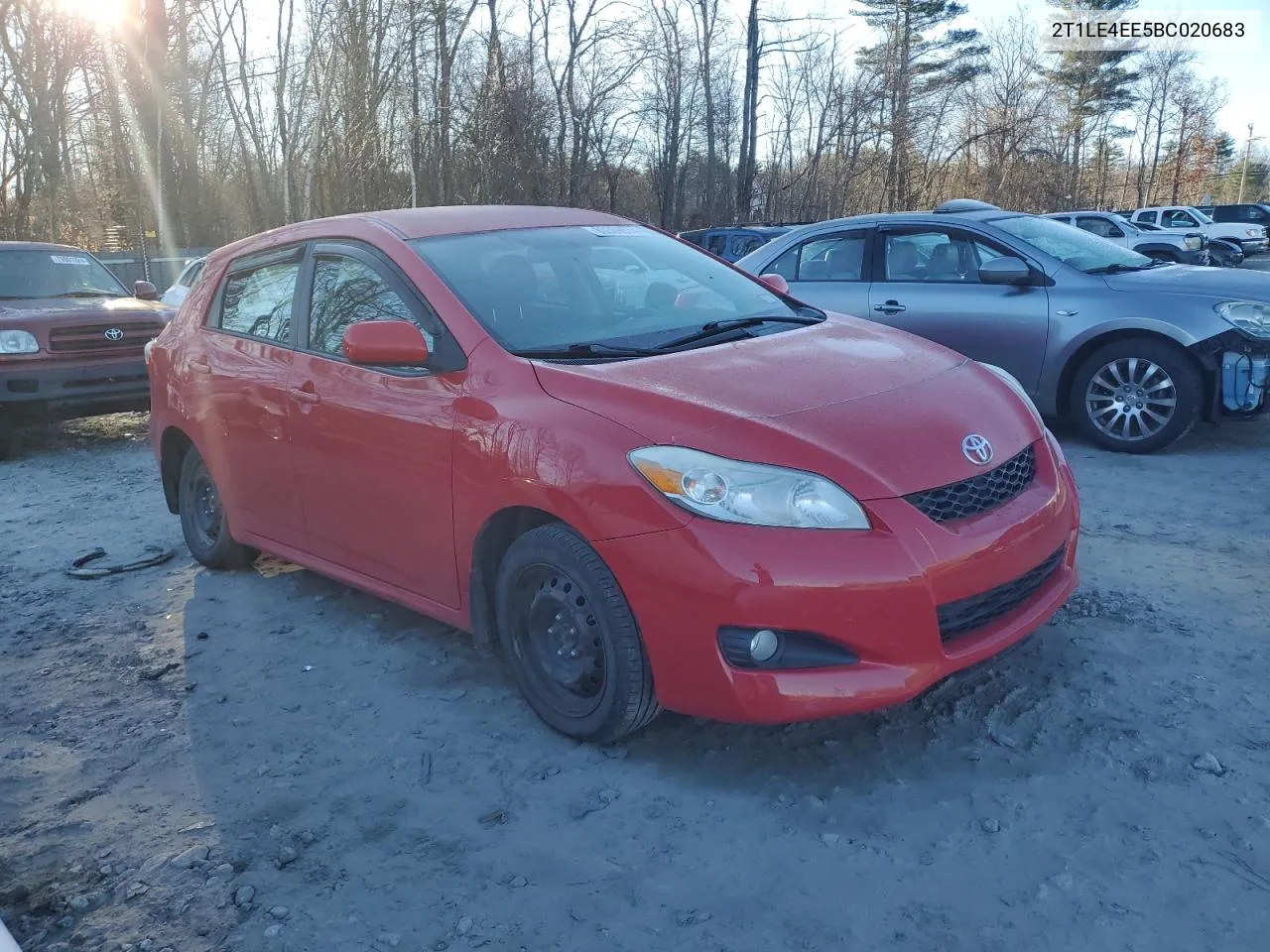 2011 Toyota Corolla Matrix S VIN: 2T1LE4EE5BC020683 Lot: 80369574